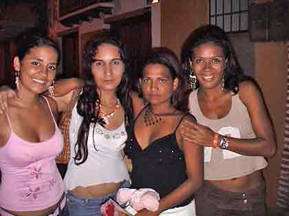 Beautiful Cartagena women